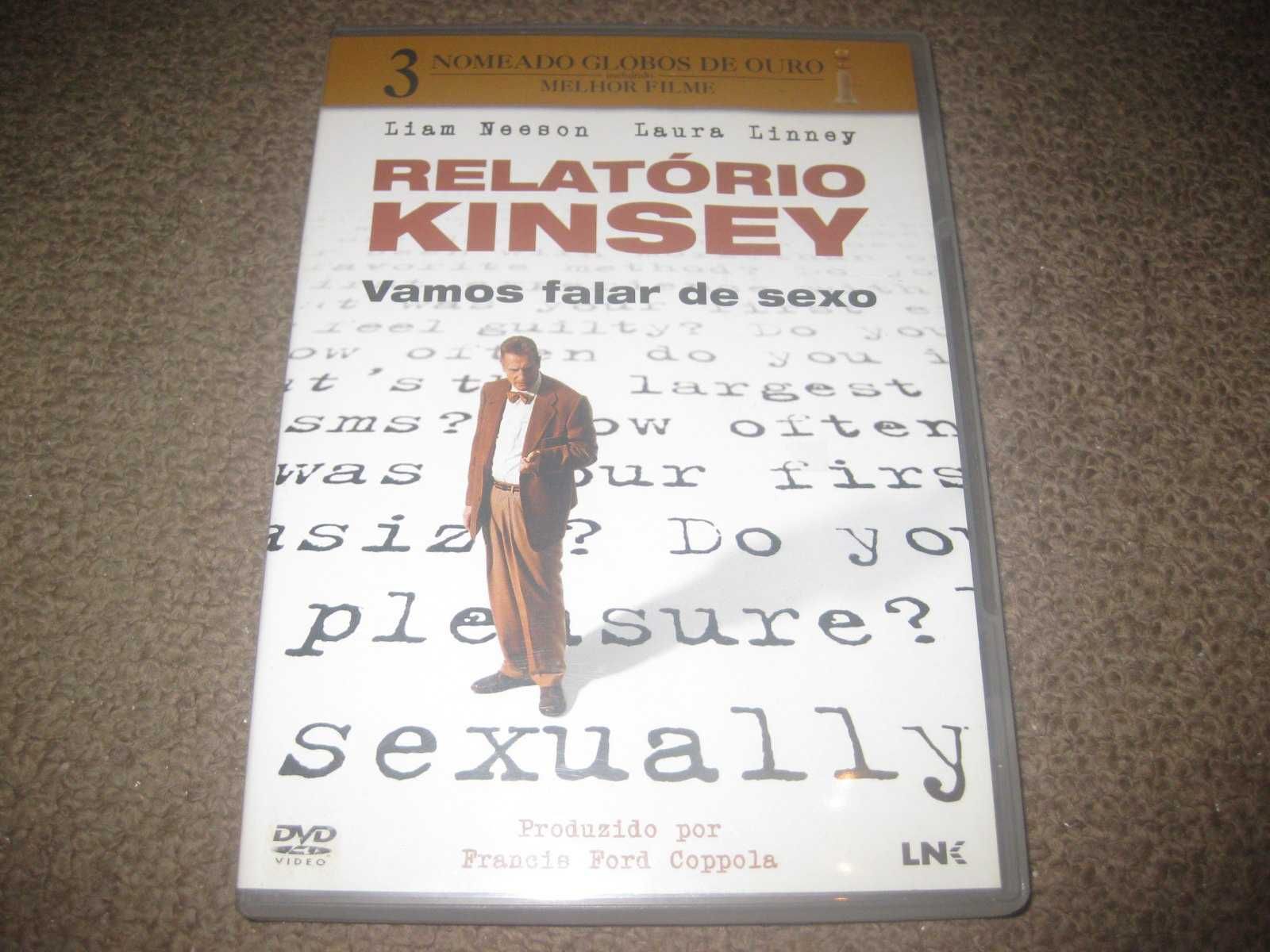 DVD "Relatório Kinsey" com Liam Neeson