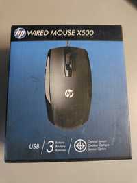 Nowa mysz HP X500 przewodowa