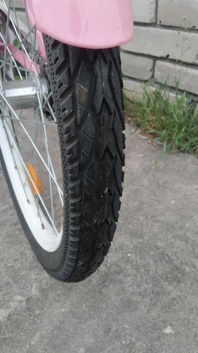 Велосипед для дівчинки 6-9 років, колеса 20 дюймів  (Рожевий)