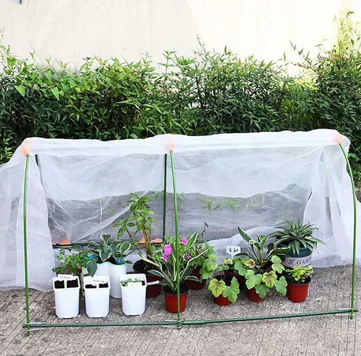 2x10m PLANDEKA PRZEZROCZYSTA - Szklarniowa Ogrodowa Bardzo gruba folia