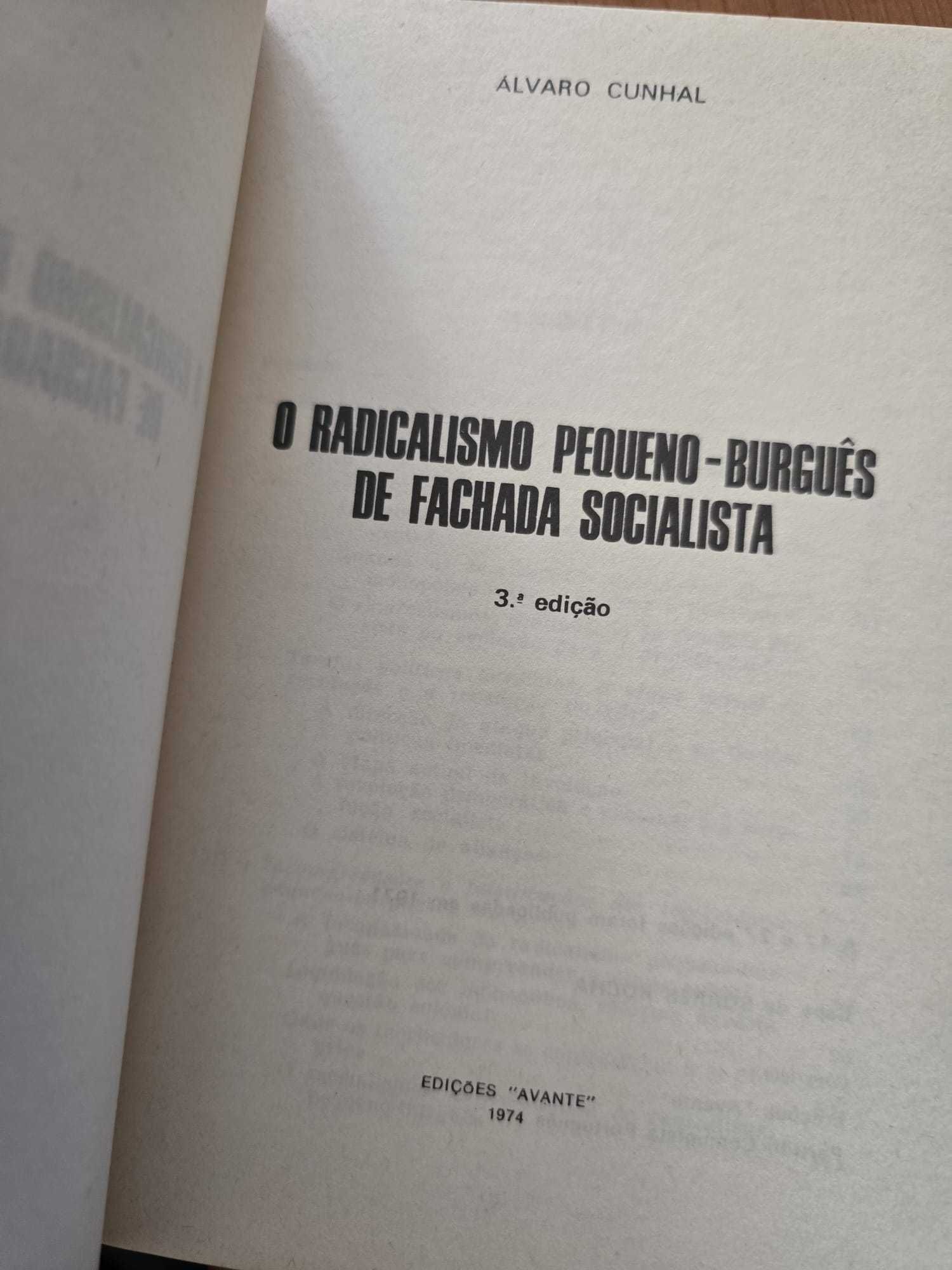 Radicalismo Pequeno-Burguês de Fachada Socialista - Álvaro Cunhal