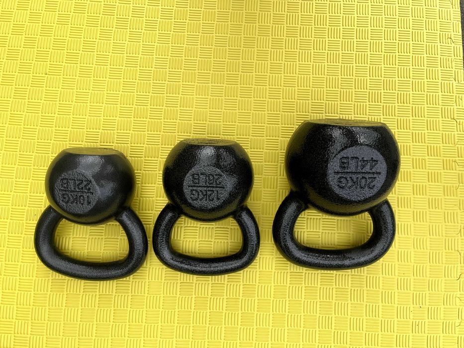 KETTLEBELL żeliwny kettel kettla kula hantle