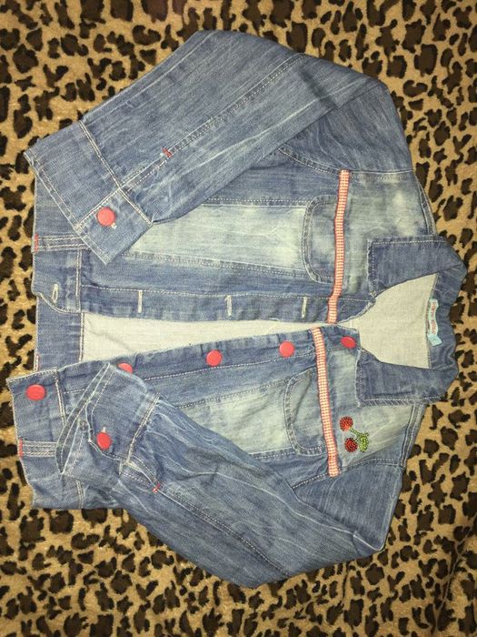 Casaco de ganga menina