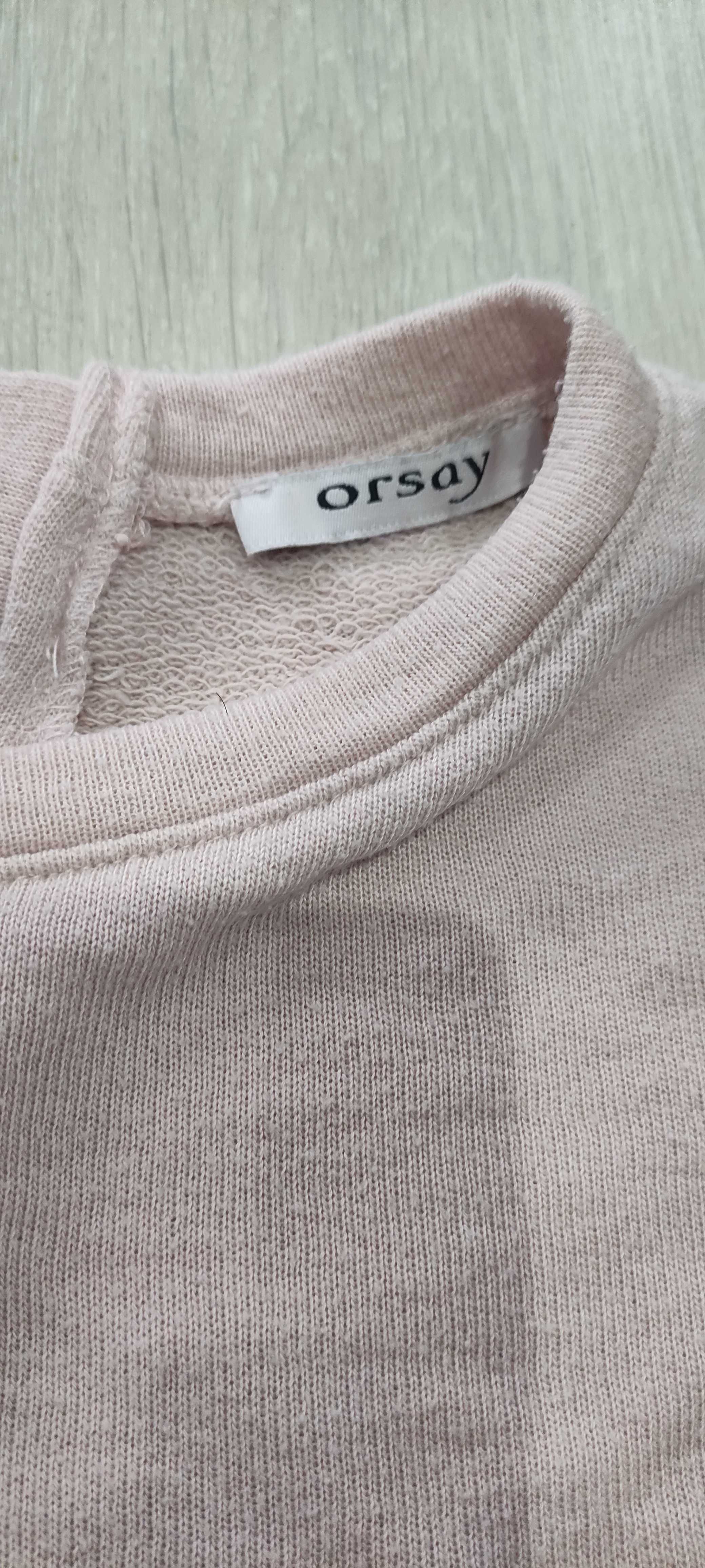 Pudrowy różowy sweter/sweterek Orsay, rozmiar S
