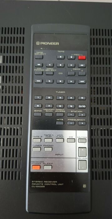 Pioneer ampituner SX-777 + oryginalny pilot