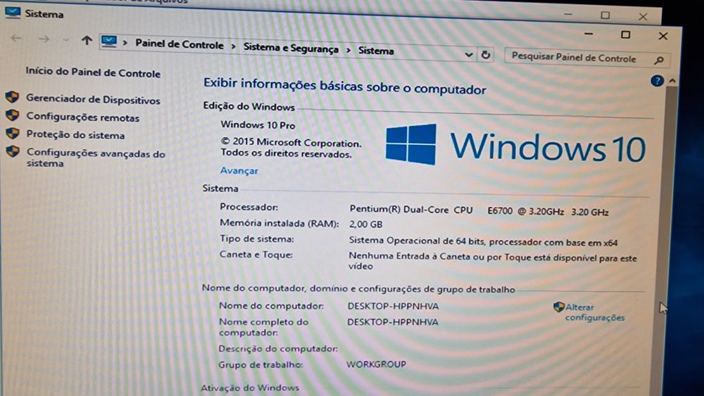 Computador em ótimo estado