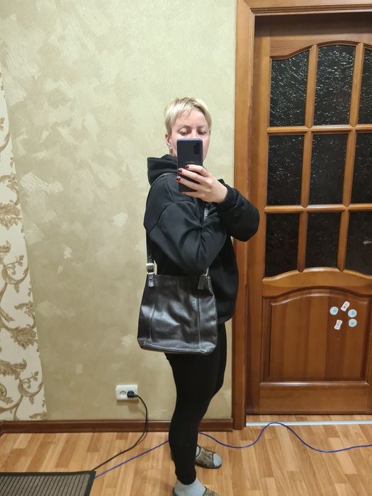 Сумка через плечо. Кожа натуральная