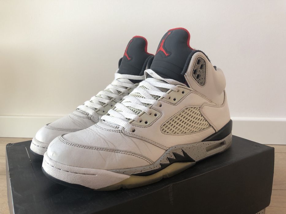 Nike Air Jordan 5 White Cement