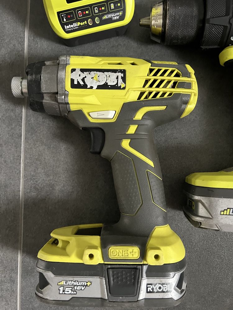 Акум. Ударний шуруповерт +імпакт Ryobi RPD18X, R18ID3