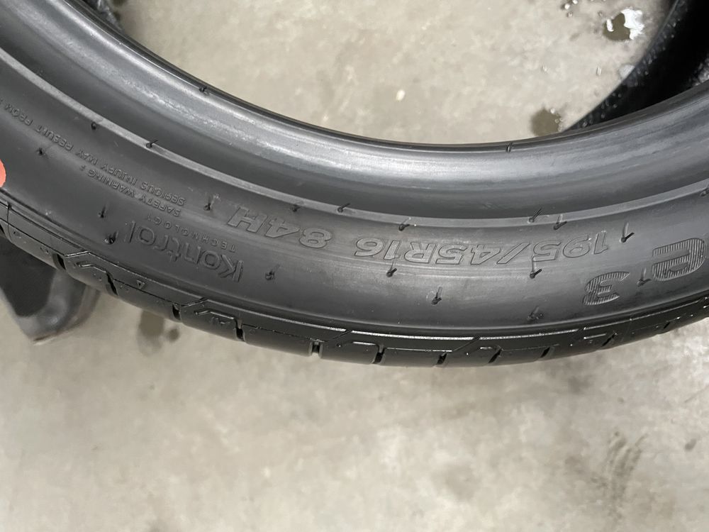 2x nowe opony 195/45/16 hankook ventus pryme 3 okazja !!