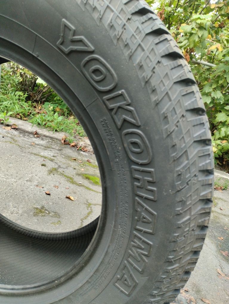 Шини  нові YOKOHAMA Geolandar A/T GO15 P265/65R17 110T, 2023 р.
