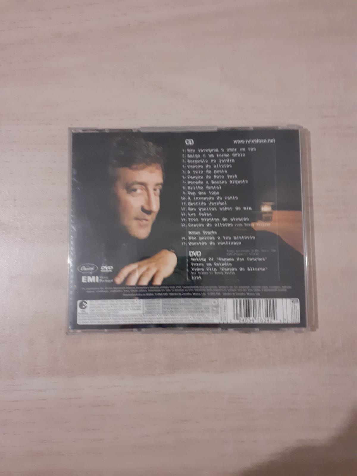 CD Rui Veloso Autografado "A Espuma das Canções"