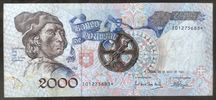 Nota 2000$ 1991 Asterisco Bartolomeu Dias Rara