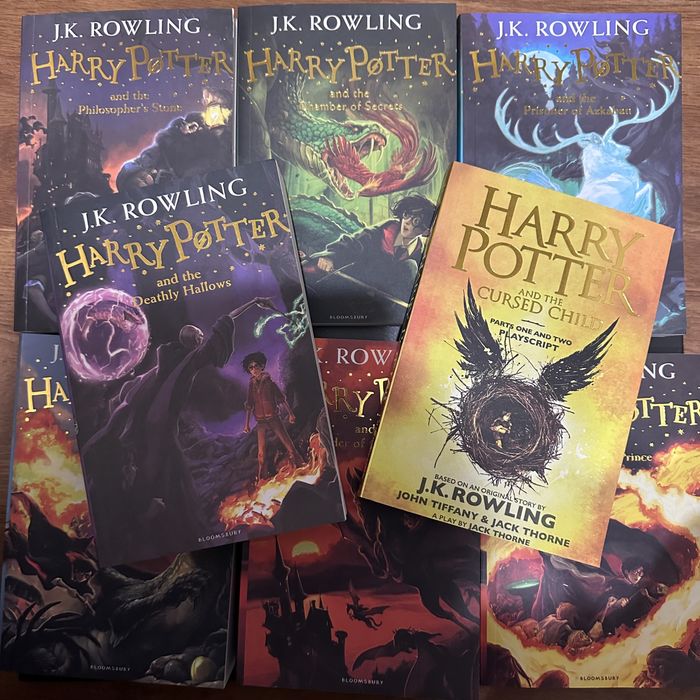 Комплект книг Гаррі Поттер англійською 8 книг ОРИГІНАЛ