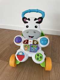 Pchacz fisher price, zebra