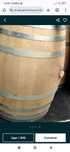 Vendo barricas do moscatel e vinho tinto. 225l