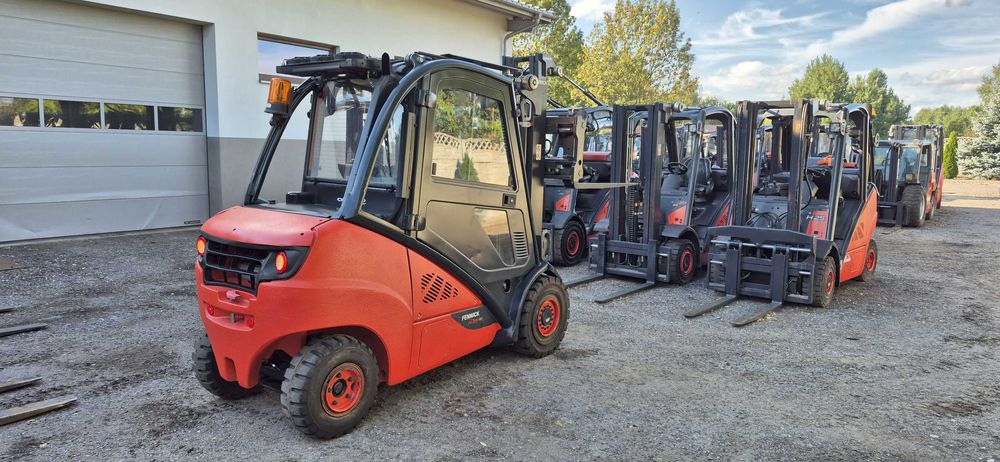 Linde H35D - Rok 11/2019 - Diesel - Triplex 4.70 m. Pozycjoner/przesuw