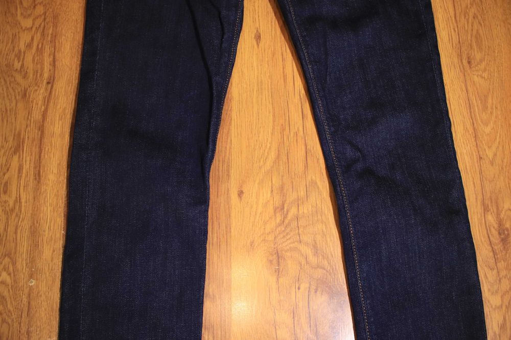 Spodnie Lee r. W27 Skyler jeansowe ciemne niebieskie długie