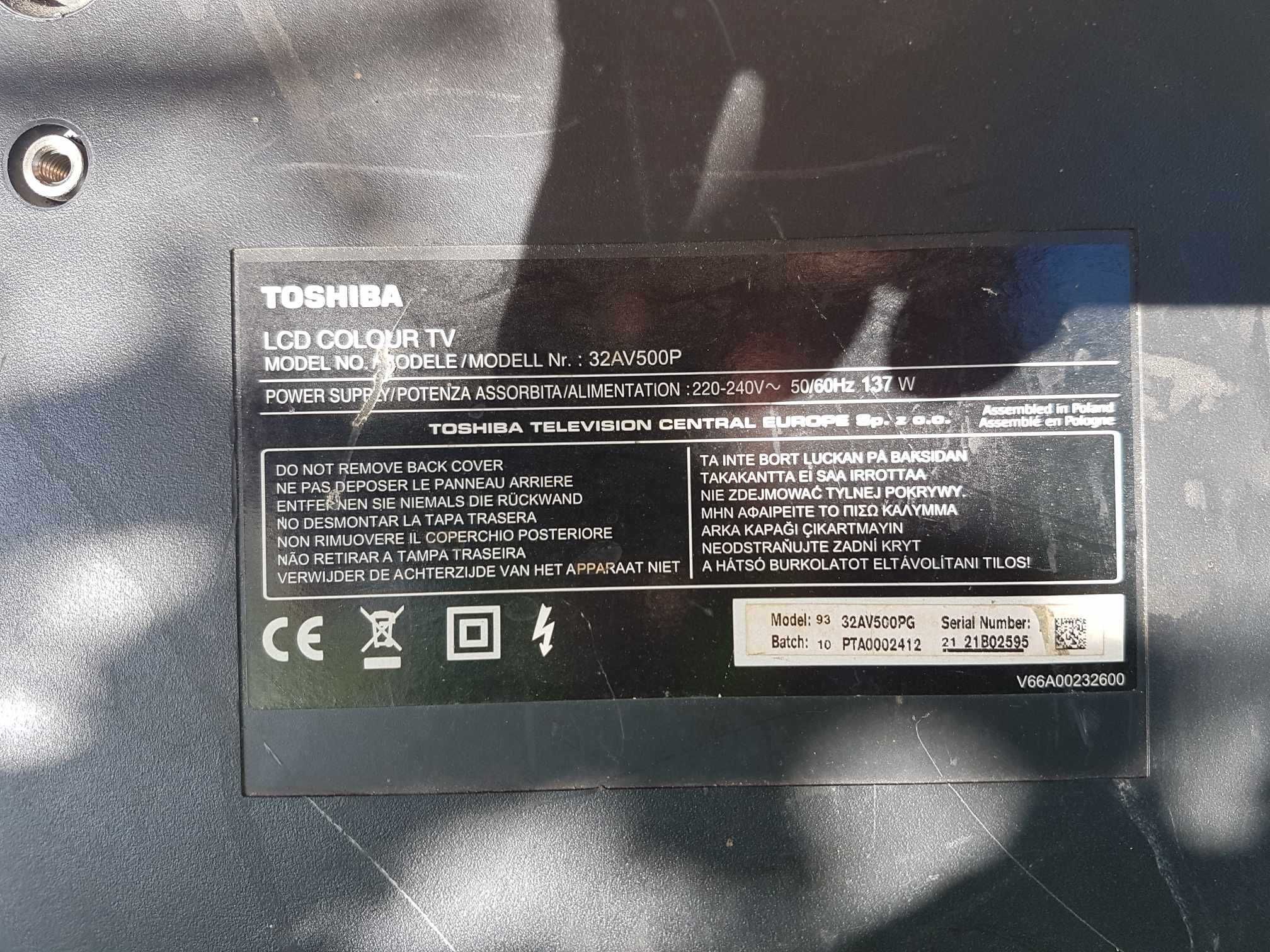 Telewizor Toshiba Regza 32AV500P