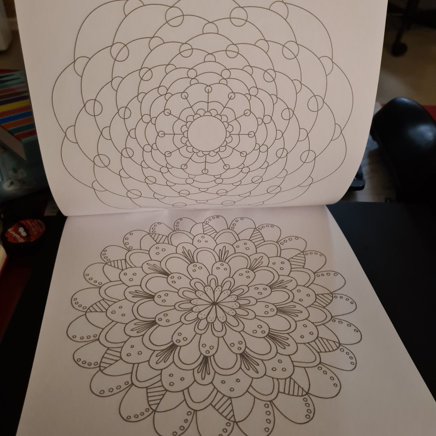 Livro para colorir Mandala