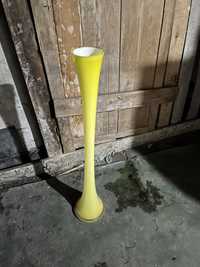 Wysoki  żółty wazon 100 cm