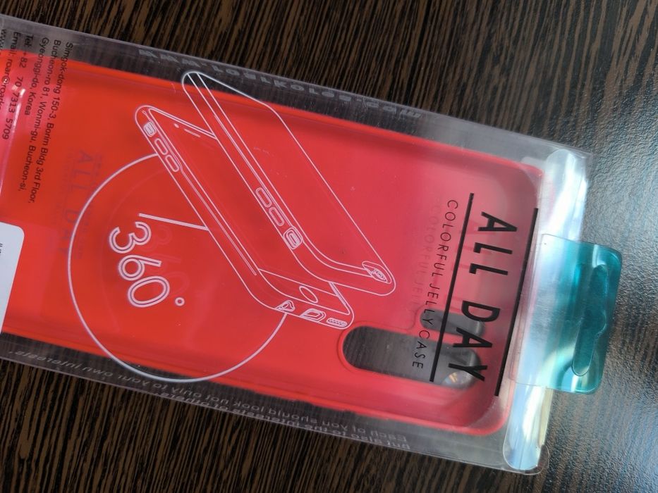Nowa czerwona nakładka etui do Huawei P30 Pro