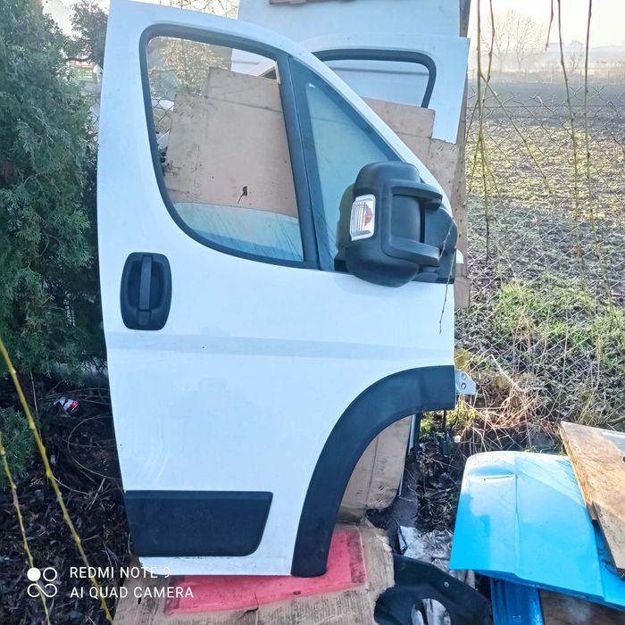 Fiat Ducato, Jumper, Boxer drzwi przednie białe