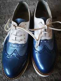 Trussardi jeans buty oxford 35/36