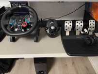 Kierownica do gier Logitech G29 + skrzynia biegów (schifter)