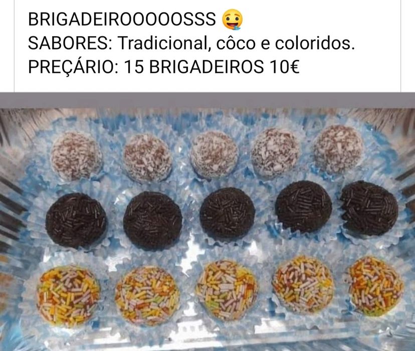 Brigadeiros deliciosos