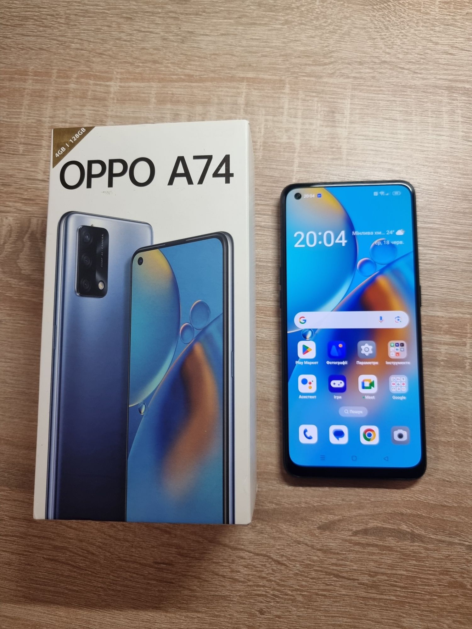 Oppo A74 4+4/128gb гарантія!!