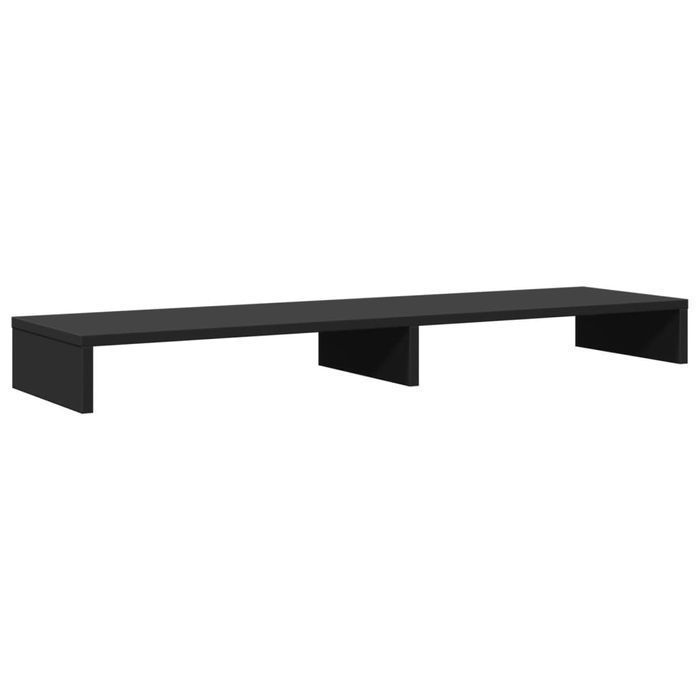 Vidaxl Podstawka Pod Monitor, Czarna, 100X27X10 Cm