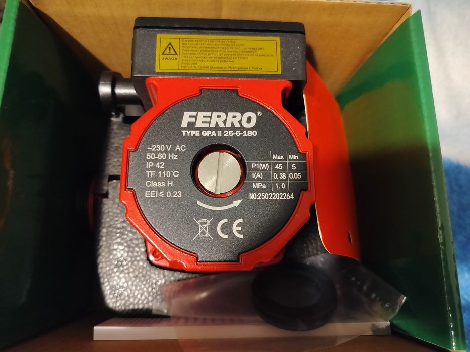Pompa cyrkulacyjna Ferro