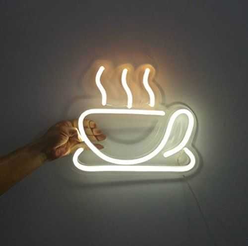 Неонові вивіски Бар, Кальян, Beauty, неонова вивіска Coffee