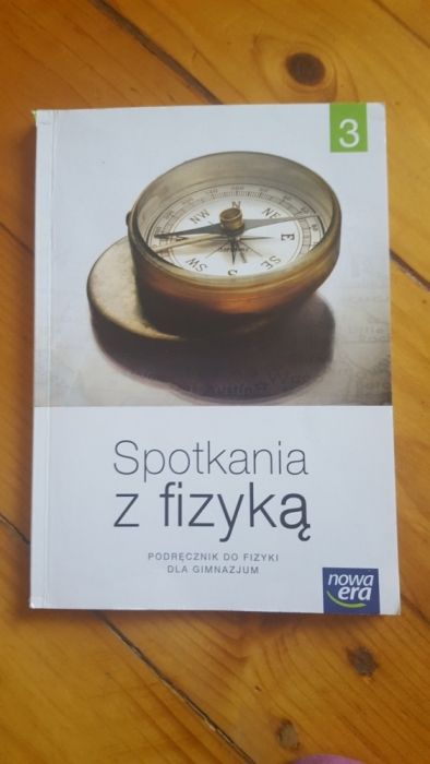 Nieużywany podręcznik Spotkania z fizyką 3 Nowa Era gimnazjum