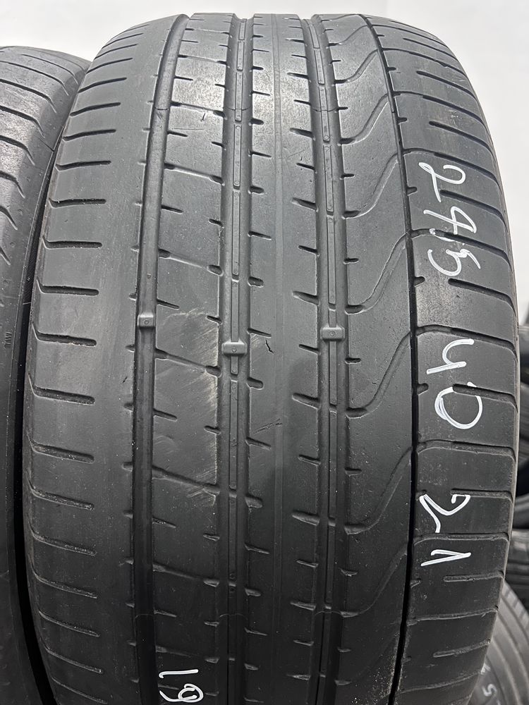 Шини 285/40/21 бу пара Pirelli літня ;Резина склад