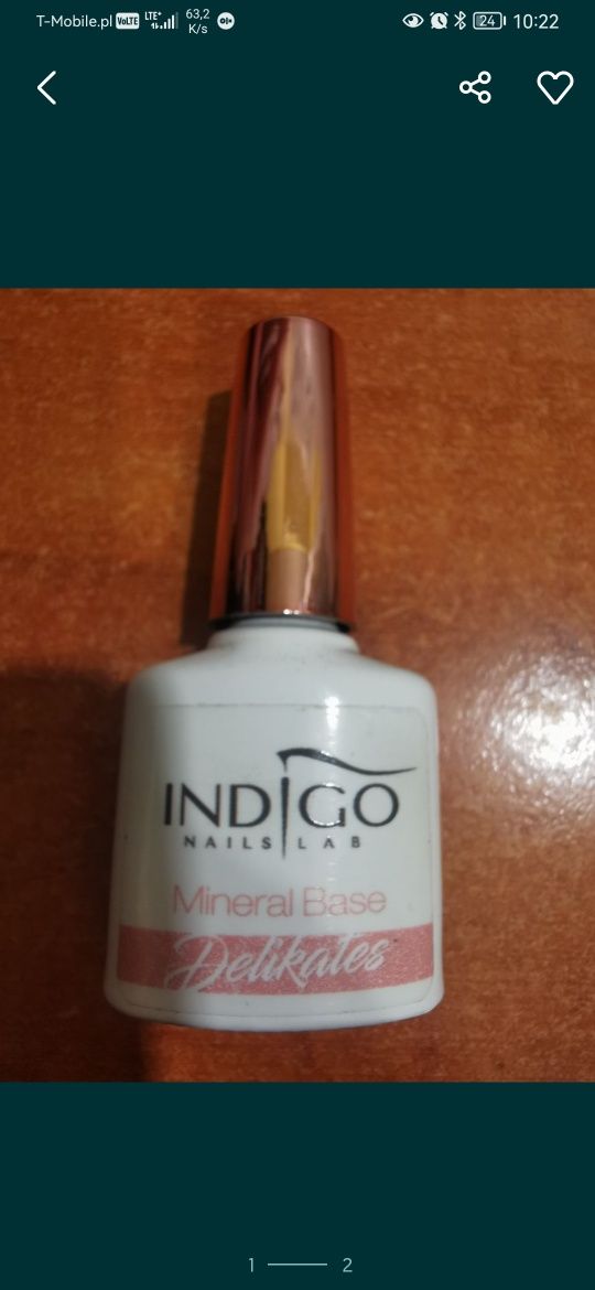 Baza mineralna Indigo Delikates 7ml