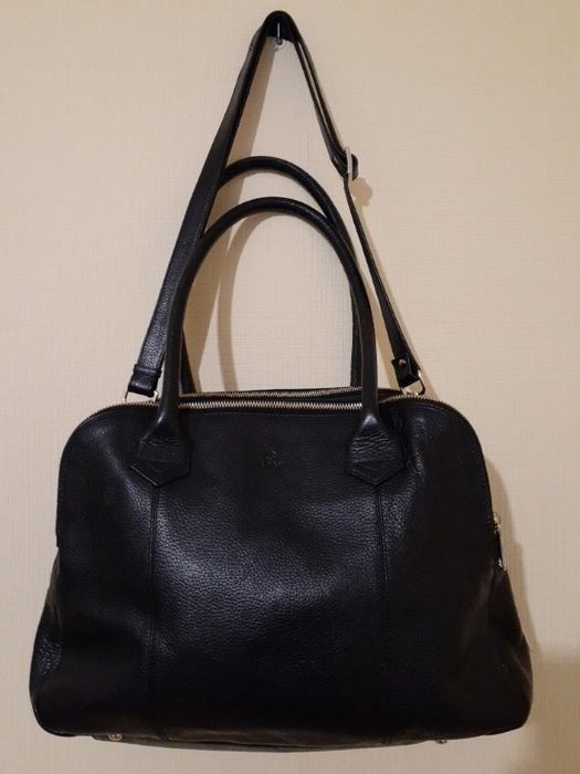 Сумка якісна зерниста шкіра