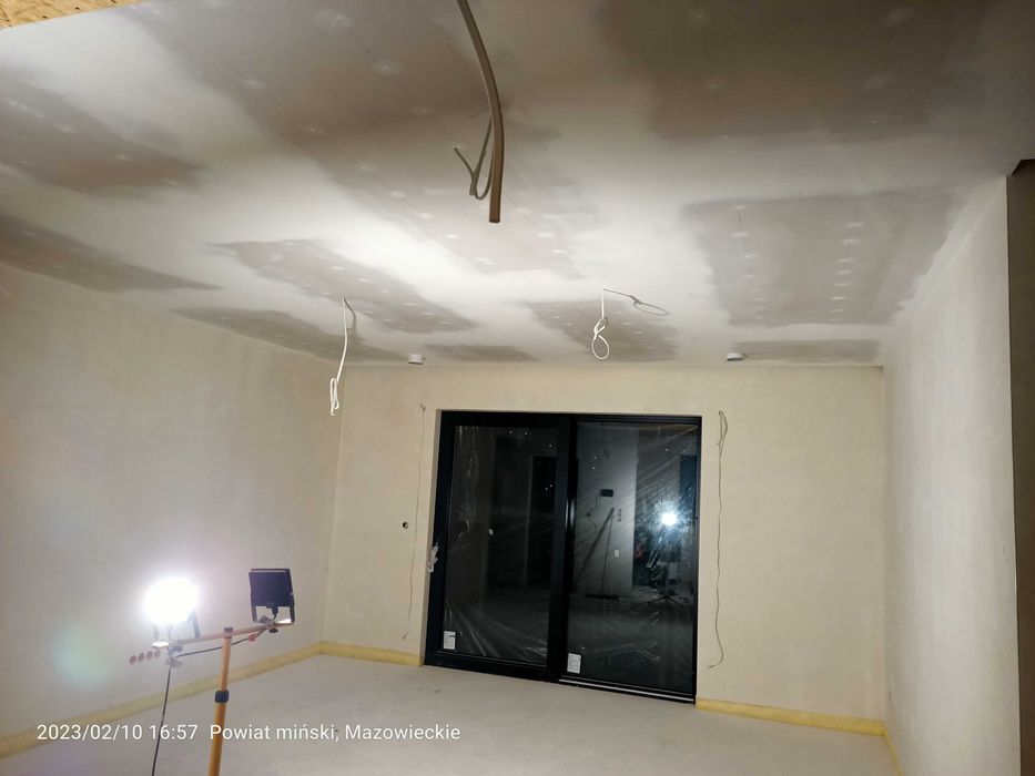 Adaptacja poddaszy i remonty, sufity podwieszane, ścianki   działowe