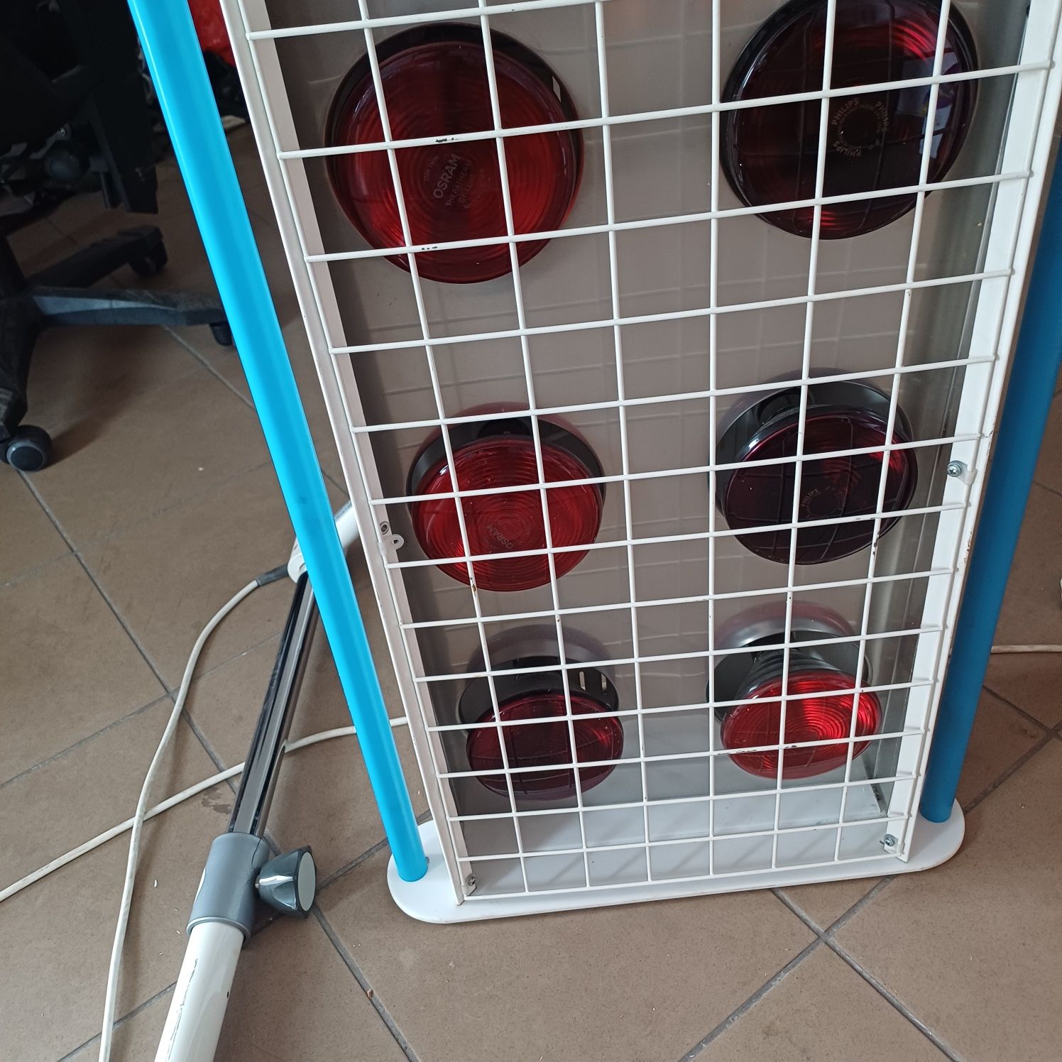 Lampa na podczerwien.. Medizintechnik.