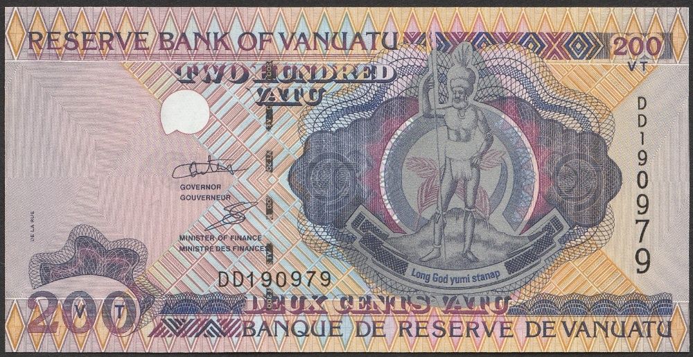 Vanuatu 200 vatu 2011 - stan bankowy UNC