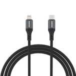 Kabel Dudao L3Cl Usb-C - Lightning 30W W Oplocie 1,2M - Czarny