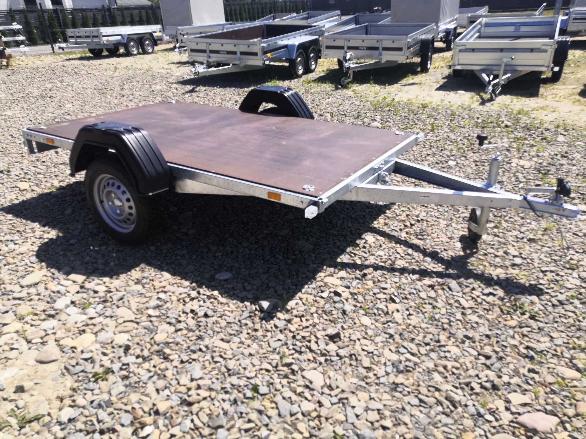 Przyczepa Przyczepka ZASŁAW 235SU 235x132x35 - UCHYLNA