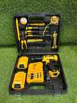 Ударний шуруповерт DeWALT DCD796 (24V, 6AH) з набором