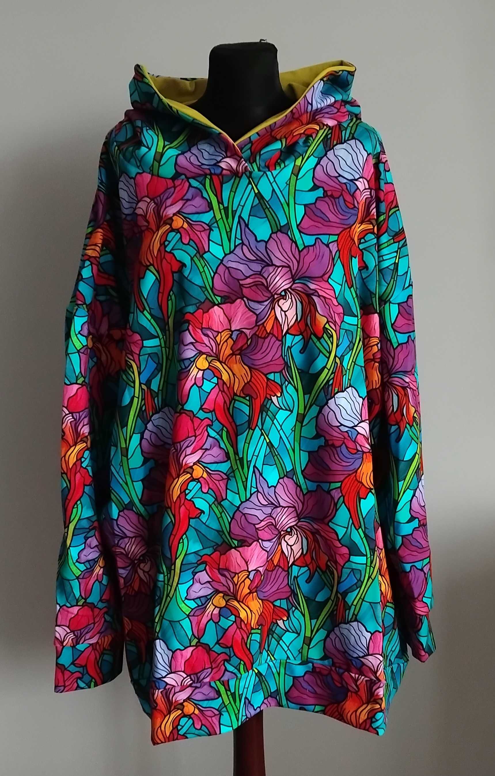 Bluza plus size oversize irysy