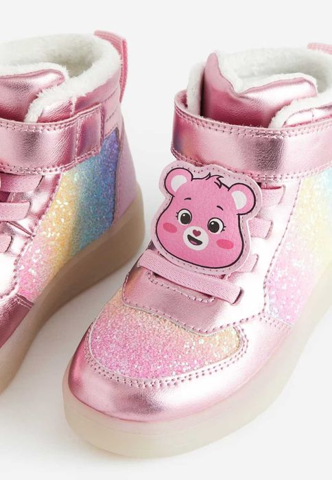 Кеди кросівки хайтопи H&M утеплені світяться