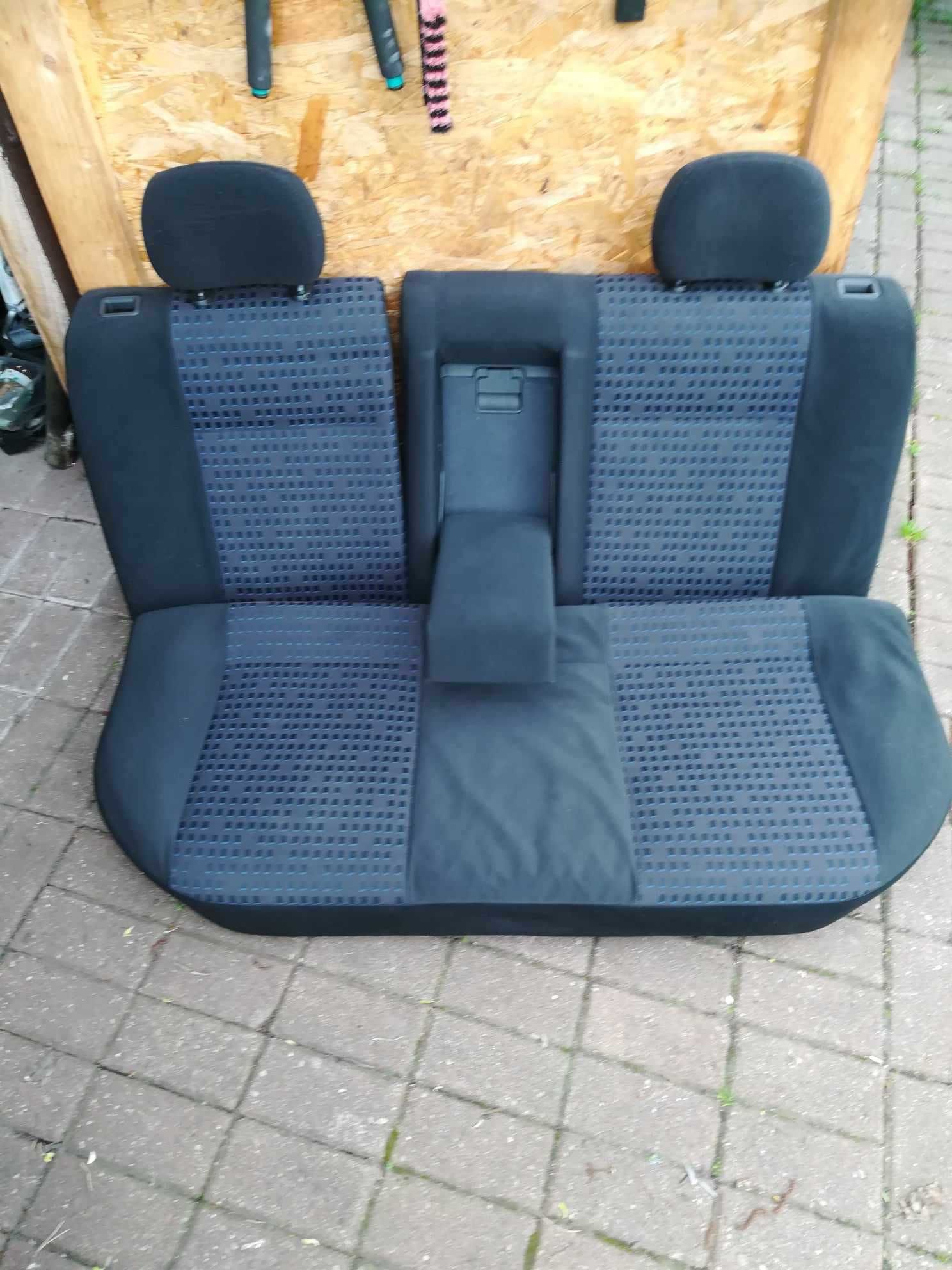 Fotele, kubełki przednie i tylna kanapa Opel Astra G Opc1