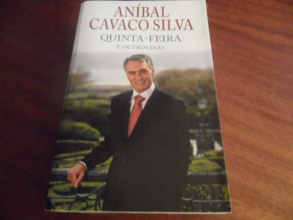 "Quinta-Feira e Outros Dias" de Aníbal Cavaco Silva - 1ª Edição 2017