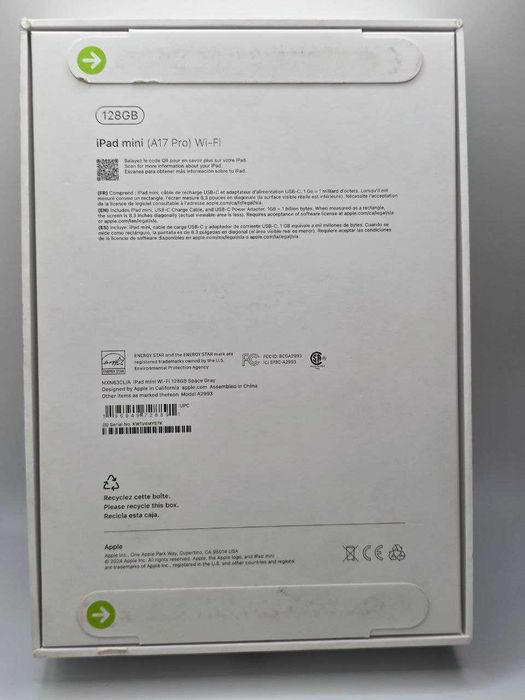 Apple Ipad mini a17pro wifi