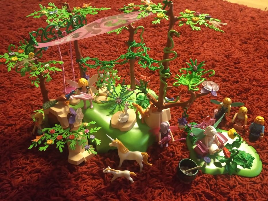 Las wróżek Playmobil + gratis syrenki